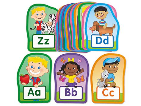 Lakeshore Kids™ Alphabet Card Bulletin Board Set At Lakeshore Learning
