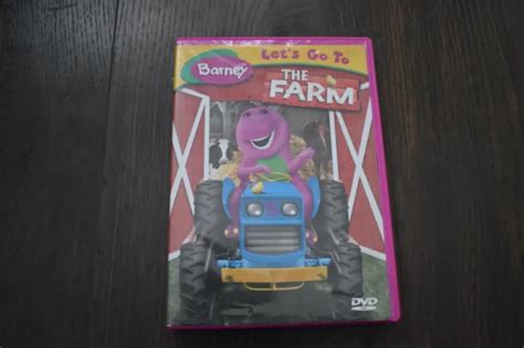 Barney Lets Go To The Farm Dvd 633 Picclick