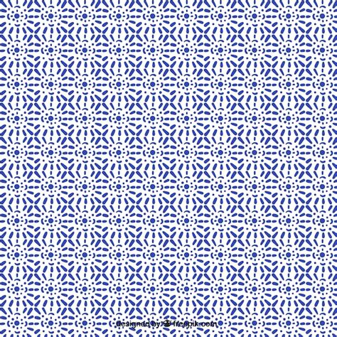 Beautiful Ornamental Tile Pattern Vector Free Download