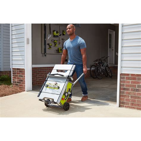 Ryobi 10 In Table Saw With Rolling Stand