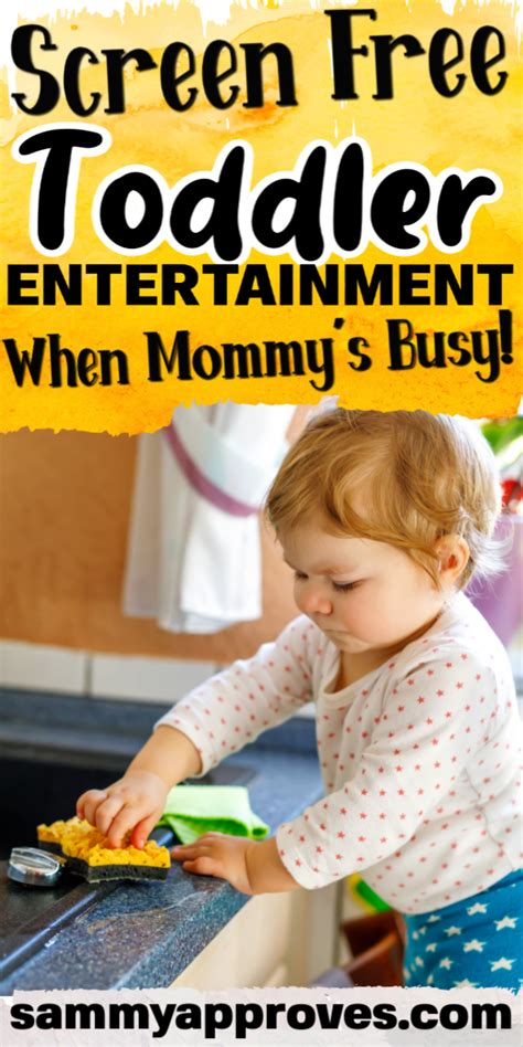 How To Keep Toddler Busy While Mommys Busy Busy Toddler Teaching