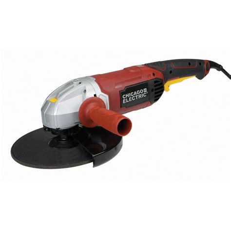 Chicago Electric Power Tools 9 In 15 Amp Heavy Duty Angle Grinder