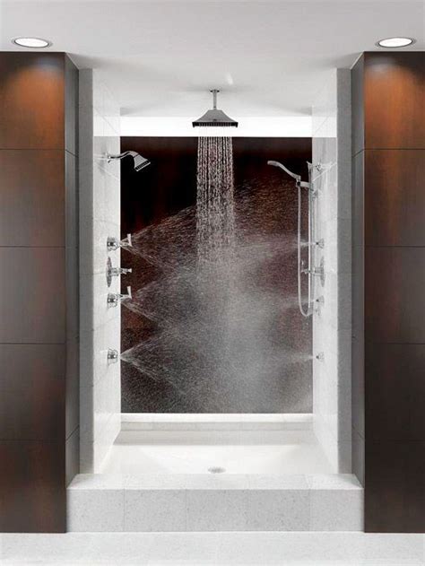 Multiple Shower Heads I Cant Imagine Ever Paying To Do Thisbut If