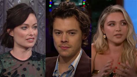 Harry Styles And Florence Pugh Had Chemistry On DWD Set