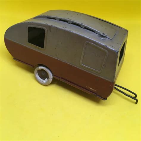 Tri Ang Minic Toys Caravan 16m Good Original Condition But Needs