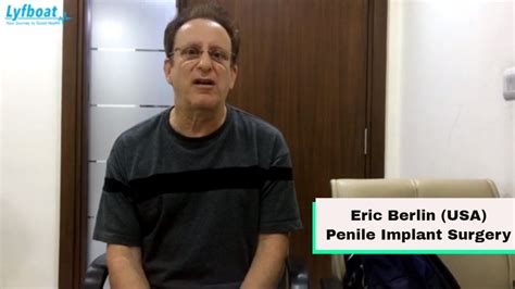 Patient Testimonial After Penile Implant Surgery In India Penile