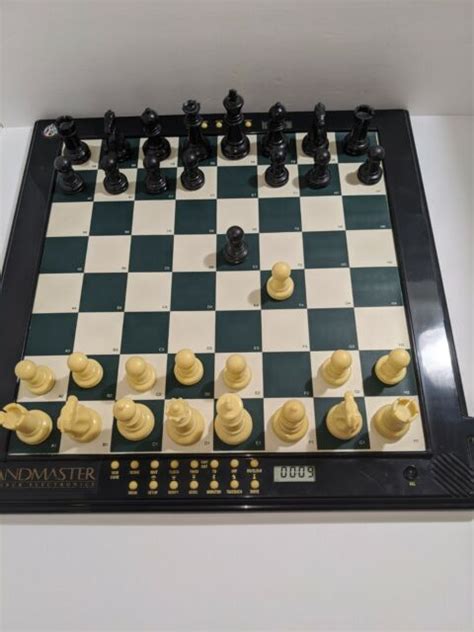 Excalibur Grandmaster Chess Computer Electronic Sensory Board Set 747k