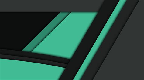 Black Green Material Design 2560x1440 Download Hd Wallpaper
