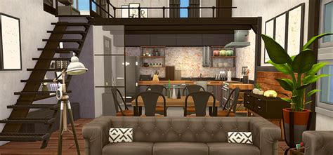 The Sims 4 Best Industrial Interior Cc All Free Fandomspot