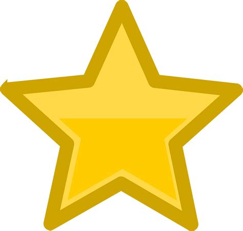 Yellow Star Icon Free Download Transparent Png Creazilla