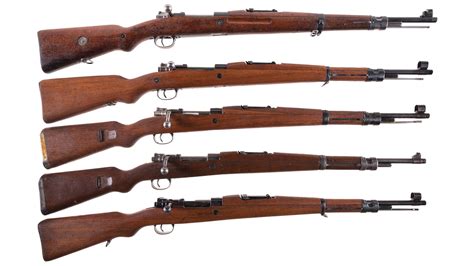 Five European Military Mauser Bolt Action Rifles Rock Island Auction