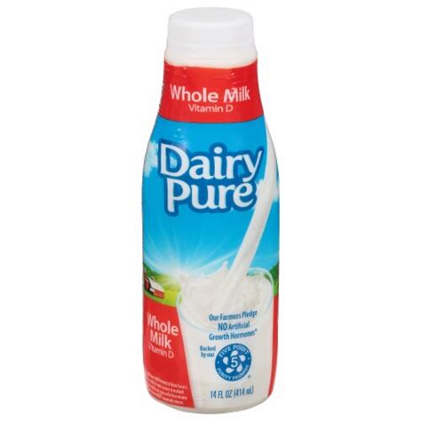 Dairy Pure Whole Milk 14 Fl Oz Kroger