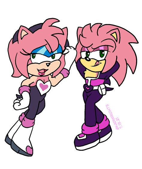Amy Rouge And Alex Rogue By Kadiandsonic On Deviantart