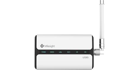 Milesight Iot Ug65 Lorawan® Gateway Acam Technology