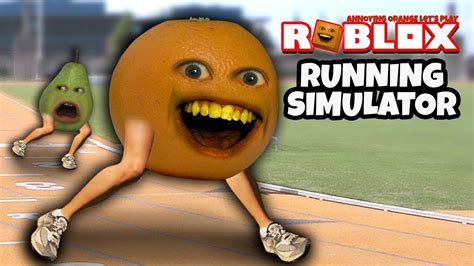 Roblox Running Simulator Annoying Orange Plays Youtube
