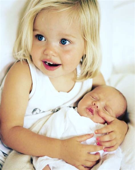 Precious Children Beautiful Babies Brad Pitt And Angelina Jolie