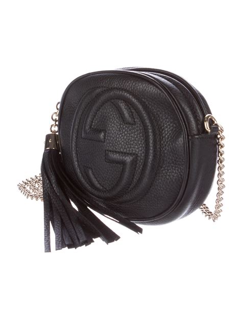 Gucci Mini Soho Chain Crossbody Bag Handbags Guc150577 The Realreal