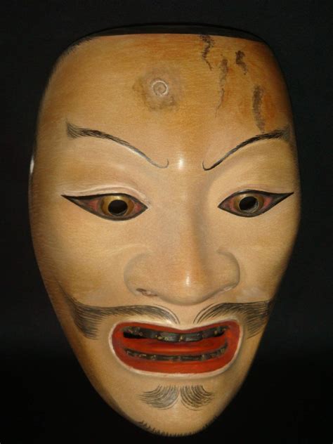 Noh Mask Kishiru Ayakashi Noh Mask Japanese Mask Japanese Noh Mask