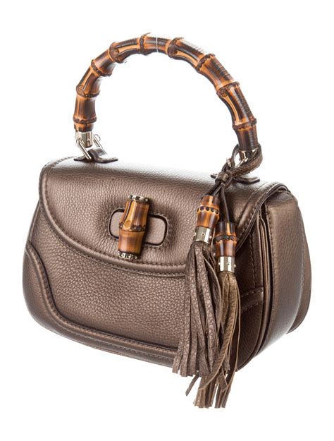 Gucci Medium New Bamboo Top Handle Bag Handbags Guc165163 The