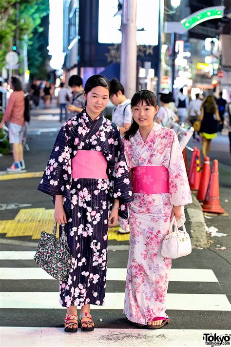 stunning yukata fashion in harajuku