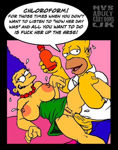 171605 Homer Simpson Marge Simpson The Simpsons Nev