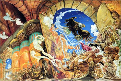 Josh Kirby Disc World Fantasy Artist Fantasy Artwork Saga Art