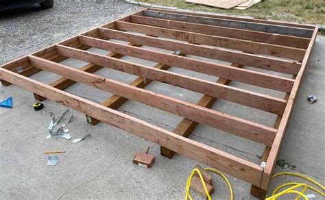How To Build A Shed Foundation On Skids Build Blueprint