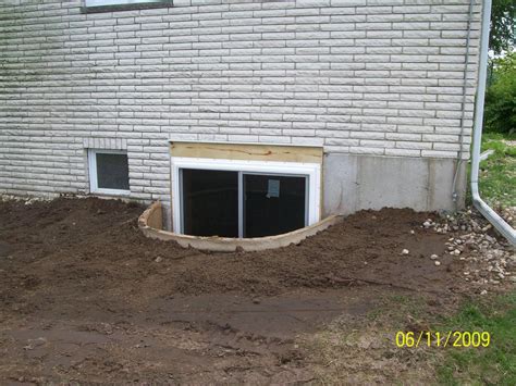 Basement Finishing Egress Windows And Rockwellafter Egress Window