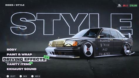 Need For Speed Unbound A AP ROCKY S MERCEDES 190E CUSTOMIZATION YouTube