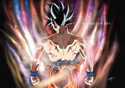Goku Limit Breaker Dragon Ball Super By Mahnsterart On Deviantart