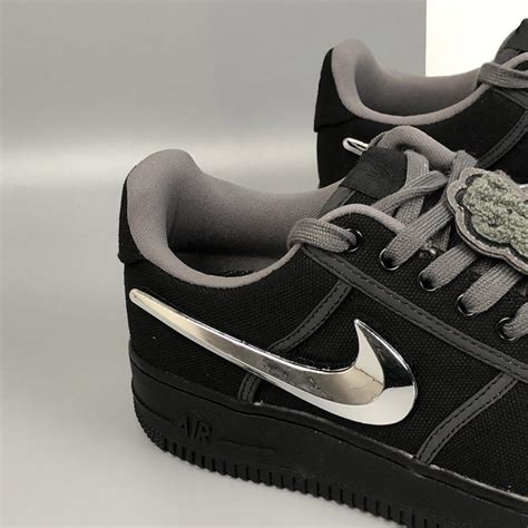 Travis Scott X Nike Air Force 1 Low Black For Sale The Sole Line
