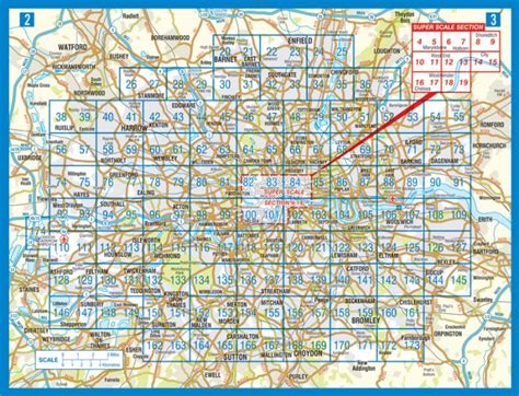 Wegenatlas Stadsplattegrond London Street Atlas Londen A Z Map
