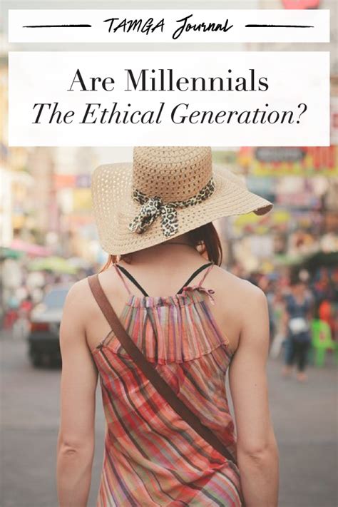 Are Millennials The Ethical Generation Millennials Generation Slow