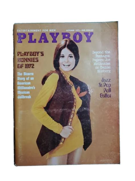 PLAYBOY MAGAZINE OCTOBER 1972 Playboy S Bunnies Of 1972 9 99 PicClick