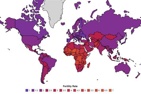 Total Fertility Rate 2022 World Populace