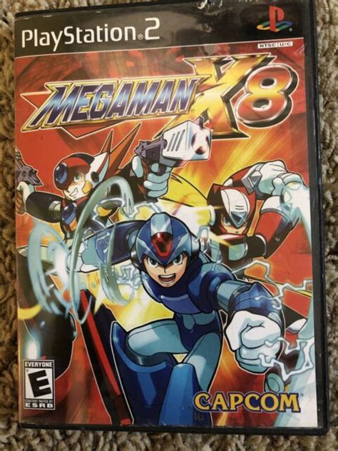 Mega Man X8 Sony Playstation 2 2004 Ps2 Game Rare Capcom Megaman X 8
