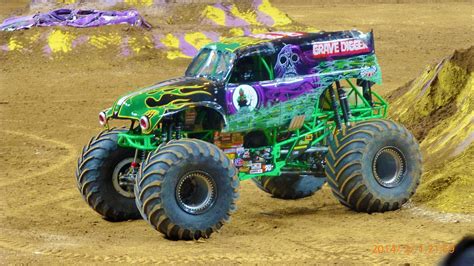 The Grave Digger Monster Truck Still Strikes Fear Into Other Trucks At