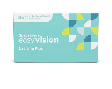 Easyvision Lacrima Plus Monthly Disposables Contact Lenses Specsavers
