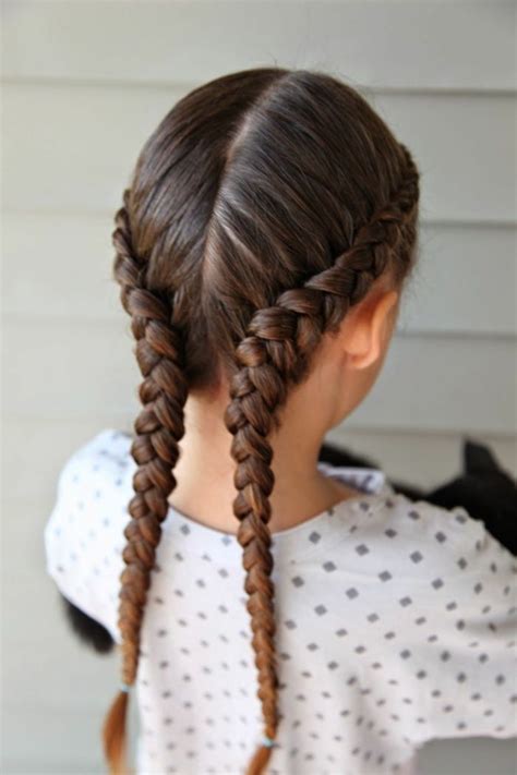 1001 ideas para peinados fáciles para niñas con trenzas y coletas