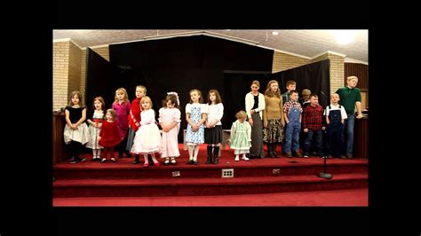 Mountain Valley Baptist Church Childrens Choir Youtube