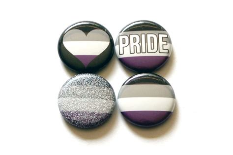 Asexual Pride Pins Ace Pride Pins Asexual Pride Buttons Etsy