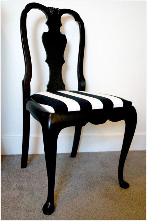Black And White Striped Dining Room Chairs Black And White Striped