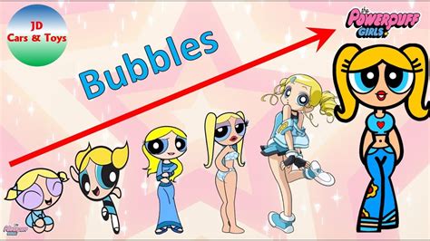 powerpuff girl growing up compilation jd cars toys youtube