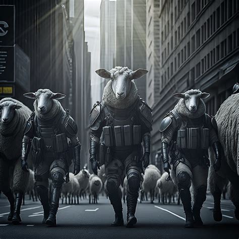 Sheeple Rising The Sheep Are Rising Up Against Oppression Thomas