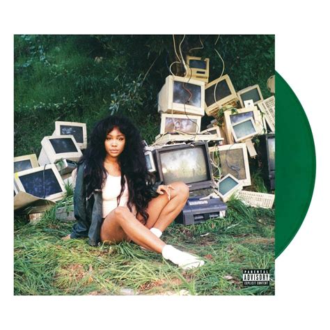Sza Ctrl Limited Edition Gatefold Green Colored Double Vinyl Record