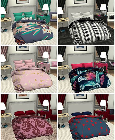 Sims 4 Blankets And Pillows