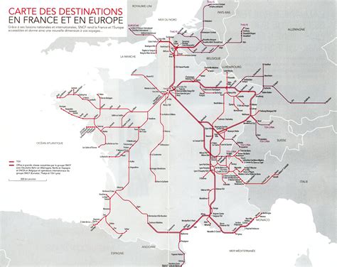 Train Lines In France Map Map Of World