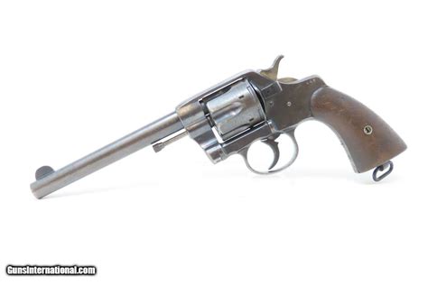 1st Year Colt Model 1892 New Army And Navy 38 Double Action Revolver
