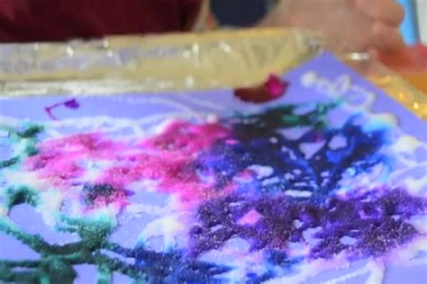 Salt And Watercolor Painting Video Garden Ideas And Outdoor Decor