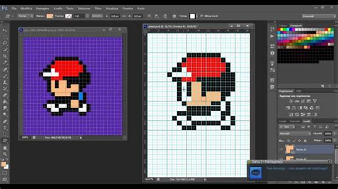 Speed Pixel Art 1 With Photoshop Cs6 Ash Youtube
